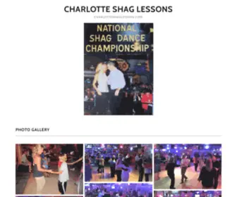 Charlotteshaglessons.com(Shag Dance Lessons Private and Group) Screenshot