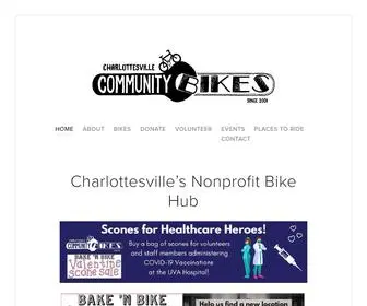 Charlottesvillecommunitybikes.org(Charlottesville Community Bikes) Screenshot