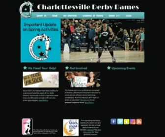 Charlottesvillederbydames.com(Charlottesville Derby Dames) Screenshot