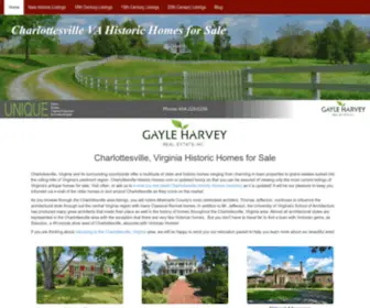 Charlottesvillehistorichomes.com(Charlottesville Historic Homes for Sale) Screenshot