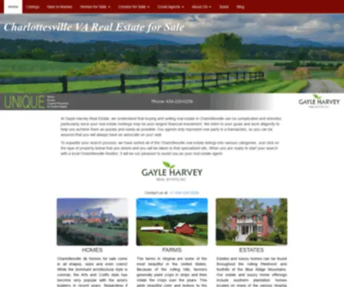 Charlottesvillevanewhomes.com(Charlottesville Virginia New Homes for Sale) Screenshot