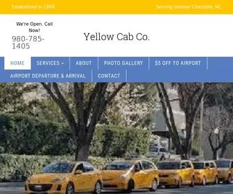 Charlottetaxicabs.com(Charlotte, NC Taxi Service) Screenshot