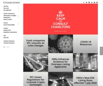 Charltonslaw.com(Charltons) Screenshot