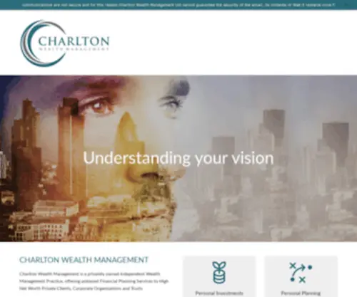 Charltonwealth.com(Charlton Wealth Management) Screenshot