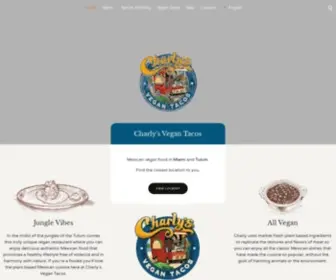 Charlysvegantacos.com(Vegan Restaurants Tulum & Miami) Screenshot