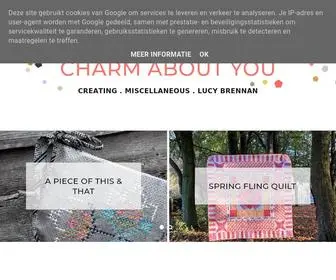 Charmaboutyou.com(Charm About You by Lucy Brennan) Screenshot