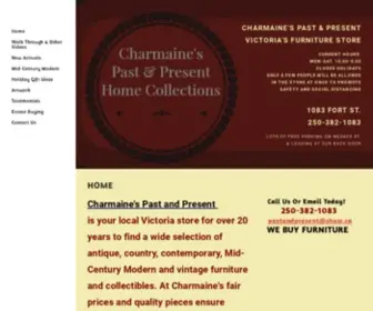 Charmaines.org(Charmaine's Past & Present) Screenshot