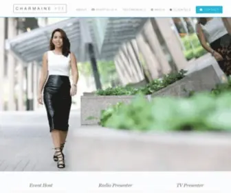 Charmaineyee.com(Emcee Singapore) Screenshot