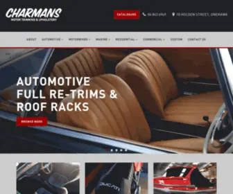 Charmans.co.nz(Charmans Motor Trimmers) Screenshot