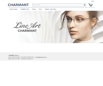 Charmant-Usa.com(HOME) Screenshot