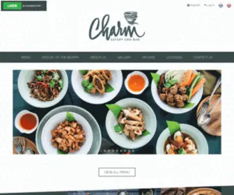 Charmbkk.com(CHARM EATERY AND BAR) Screenshot