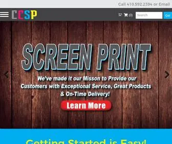 Charmcityscreenprint.com(Baltimore Custom T) Screenshot
