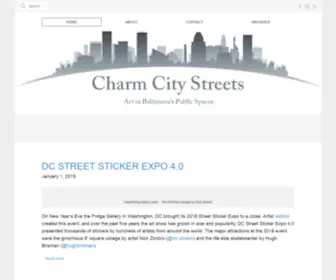 Charmcitystreets.com(Charm City Streets) Screenshot