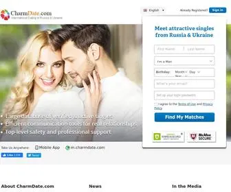 Charmdate.com(Best Dating Site for Meeting attractive singles) Screenshot