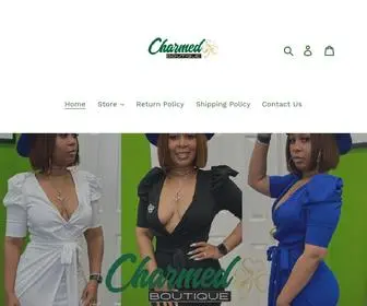 Charmedboutiqu3.com(Charmed Boutique LLC) Screenshot