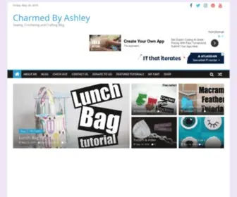 Charmedbyashley.com(Sewing and Crafting Blog) Screenshot
