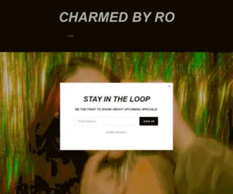 Charmedbyro.com(CHARMED BY RO & MODERNE COSMETOLOGIE) Screenshot