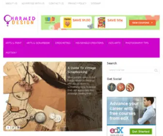 Charmeddesign.com(Yoga jewelry) Screenshot