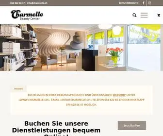 Charmelle.ch(Beauty Center Charmelle) Screenshot