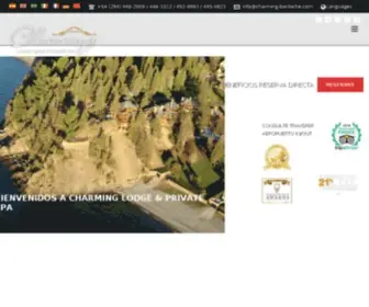 Charming-Bariloche.com(Charming Luxury Lodge and Private Spa Bariloche) Screenshot