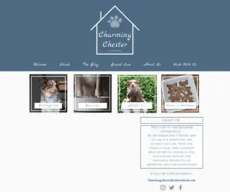 Charmingchester.com(Dog Blog from @CharmingChesterfield) Screenshot