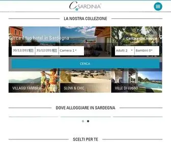 Charmingsardinia.com(Hotel Sardegna) Screenshot