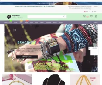 Charmsilvers.com(Gold bracelet) Screenshot