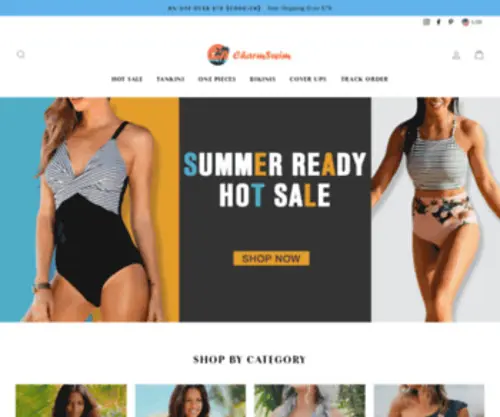 Charmswim.com(Shop Hot Sale Swimwears For Women Online) Screenshot