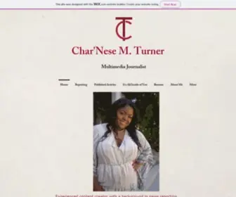 Charneseturner.com(Char'Nese Turner) Screenshot