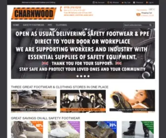 Charnwoodfootwear.co.uk(Safety Boots and Work Safety Shoes for Men and Women from Charnwood) Screenshot