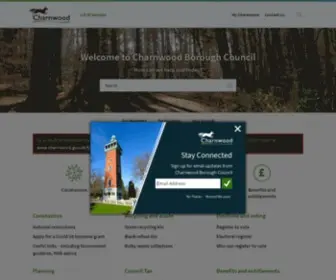 Charnwood.gov.uk(Charnwood Borough Council) Screenshot