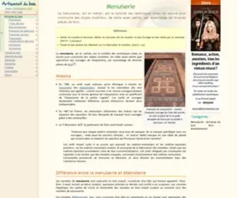 Charronerie.com(Artisanat du bois) Screenshot