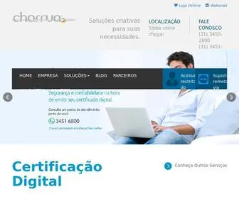 Charrua.cnt.br(Soluções criativas para suas necessidades) Screenshot