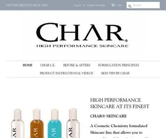 Charskincare.com(Char® Skincare) Screenshot