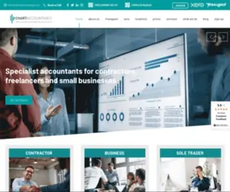 Chartaccountancy.com(Specialist Contractor Accountants) Screenshot