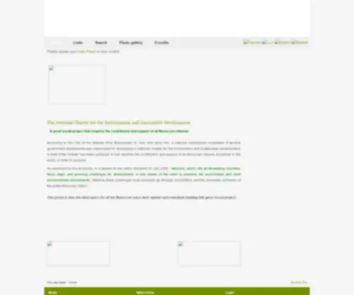 Chartenvironnement.ma(Joomla) Screenshot