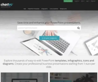 Charteo.com(PowerPoint Templates) Screenshot