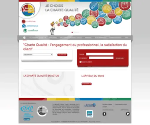 Chartequalite-Artisanat.com(Obtenir le label Charte qualité®) Screenshot