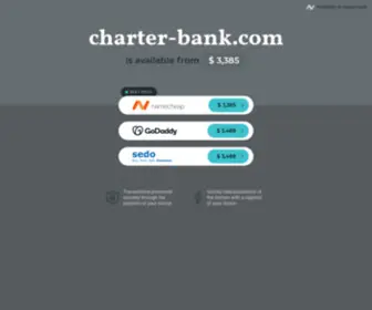 Charter-Bank.com(Charter Bank) Screenshot