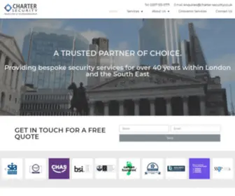 Charter-Security.co.uk(Your Services Partner) Screenshot