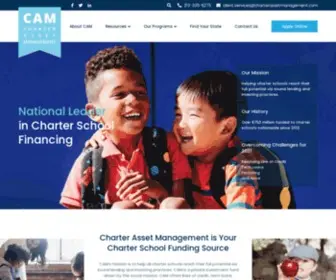 Charterassetmanagement.com(#1 Charter School Funding Source) Screenshot