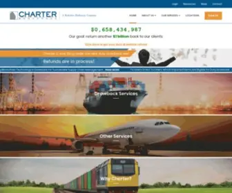 Charterbrokerage.net(Get the most out of your tax refund) Screenshot
