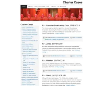 Chartercases.com(Charter Cases) Screenshot