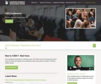 Chartercenter.org(Charter Schools Development Center) Screenshot