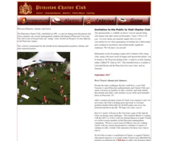 Charterclub.org(Princeton Charter Club) Screenshot