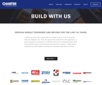 Charterconstruction.com(Charter Construction) Screenshot