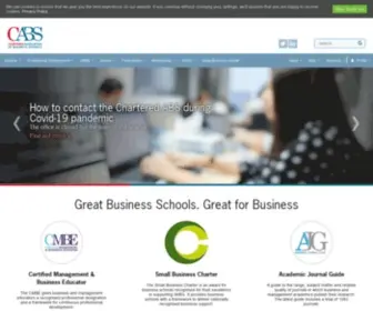 Charteredabs.org(Chartered Association of Business Schools) Screenshot
