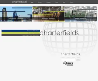 Charterfields.com(Charterfields Chartered Surveyors) Screenshot