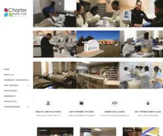 Charterhealthcaretraining.com(Charter Healthcare Training Center) Screenshot