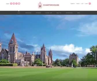 Charterhouse.org.uk(Home) Screenshot
